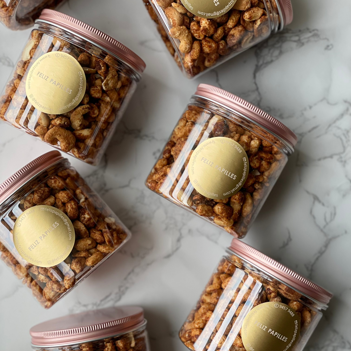 Sweet Thai Chilli Nuts Gift Jar