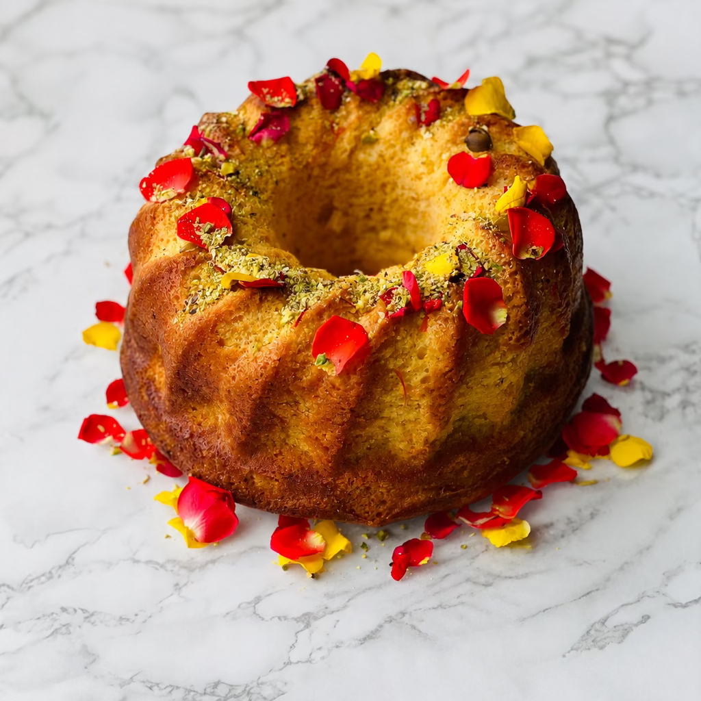 Gulab Jamun Cake