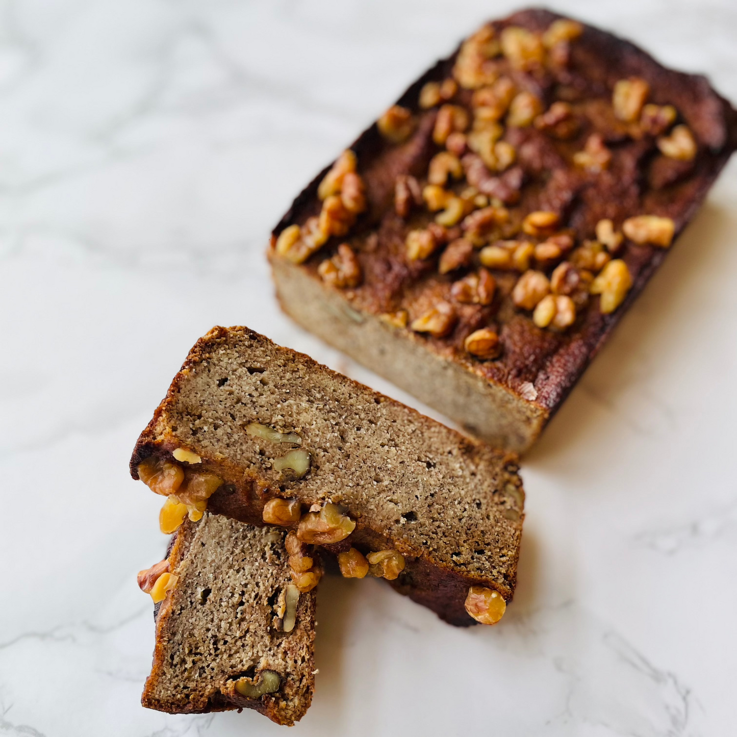 Banana & Walnut Loaf (GF, DF, Grain-Free, RSF)
