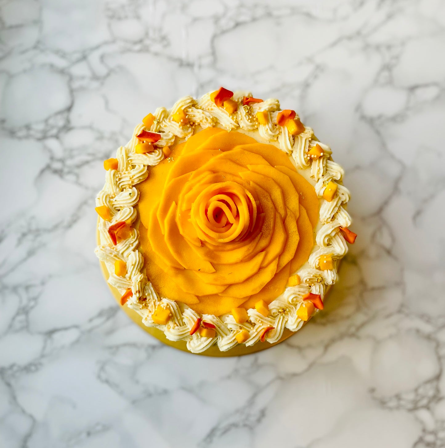 Fresh Mango Cake