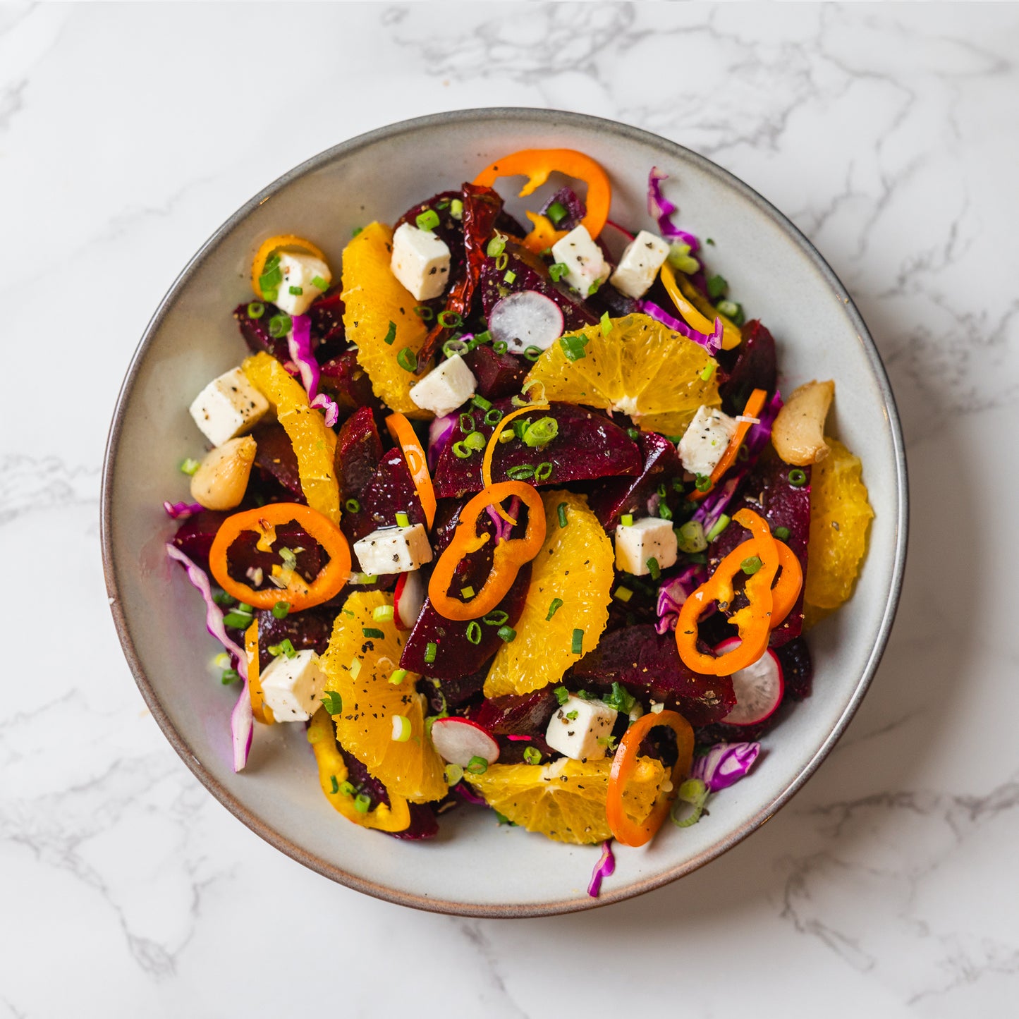 Baby Beetroot & Orange Salad (GF, RSF)