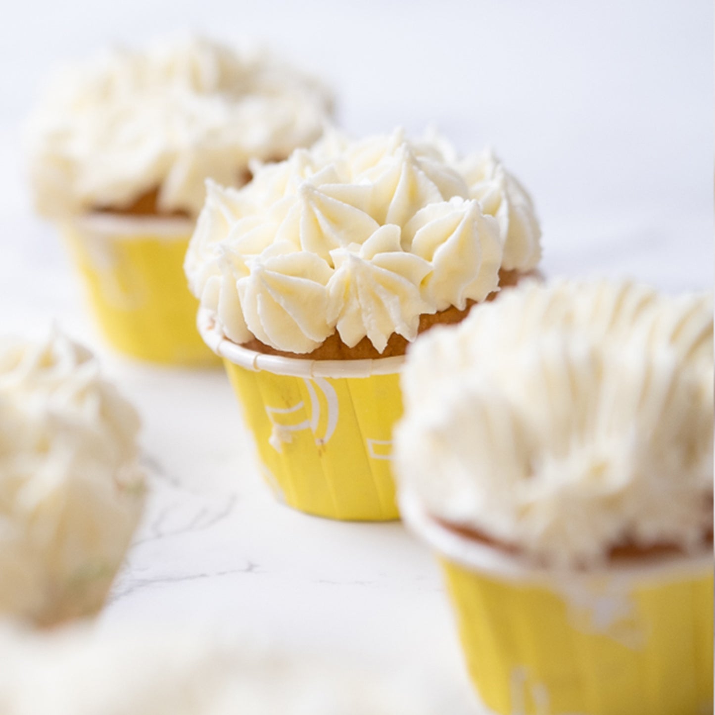 Mini Organic Vanilla Bean Cupcakes (25 pcs)