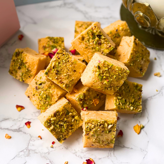 Kaju Katli Blondies